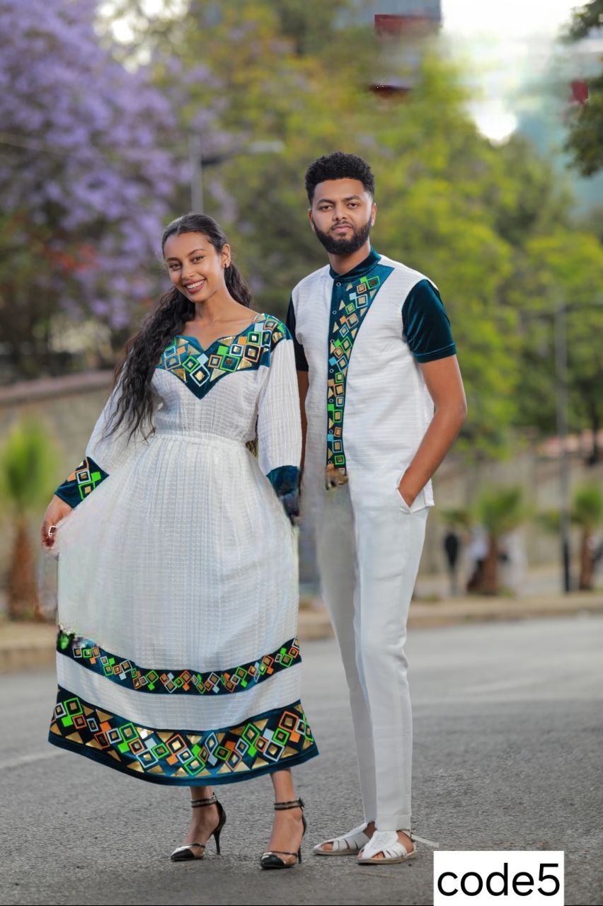 Modern Habesha Fashion with Hijab