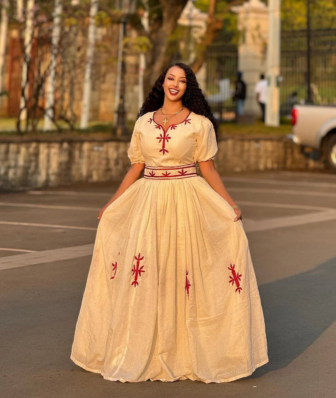 Simple Chic Habesha Dress Style Modern Habesha Kemis Traditional Dress Style
