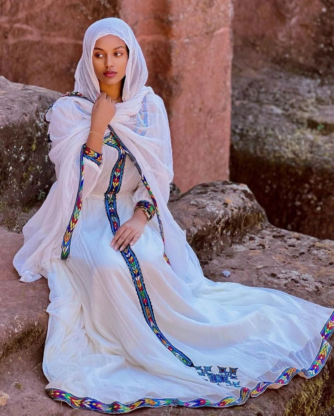 Chic Handwoven Habesha Dress Sleek Habesha Kemis and Habesha Libs