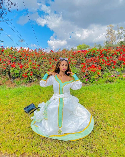 Effortlessly Stylish Habesha Dress