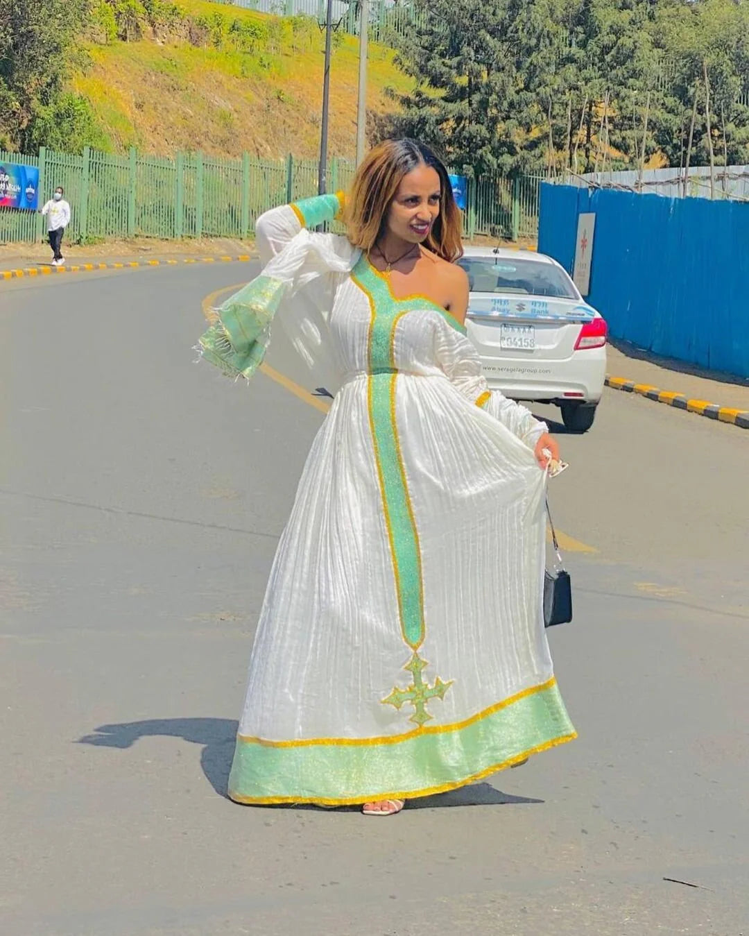 Effortlessly Stylish Habesha Dress