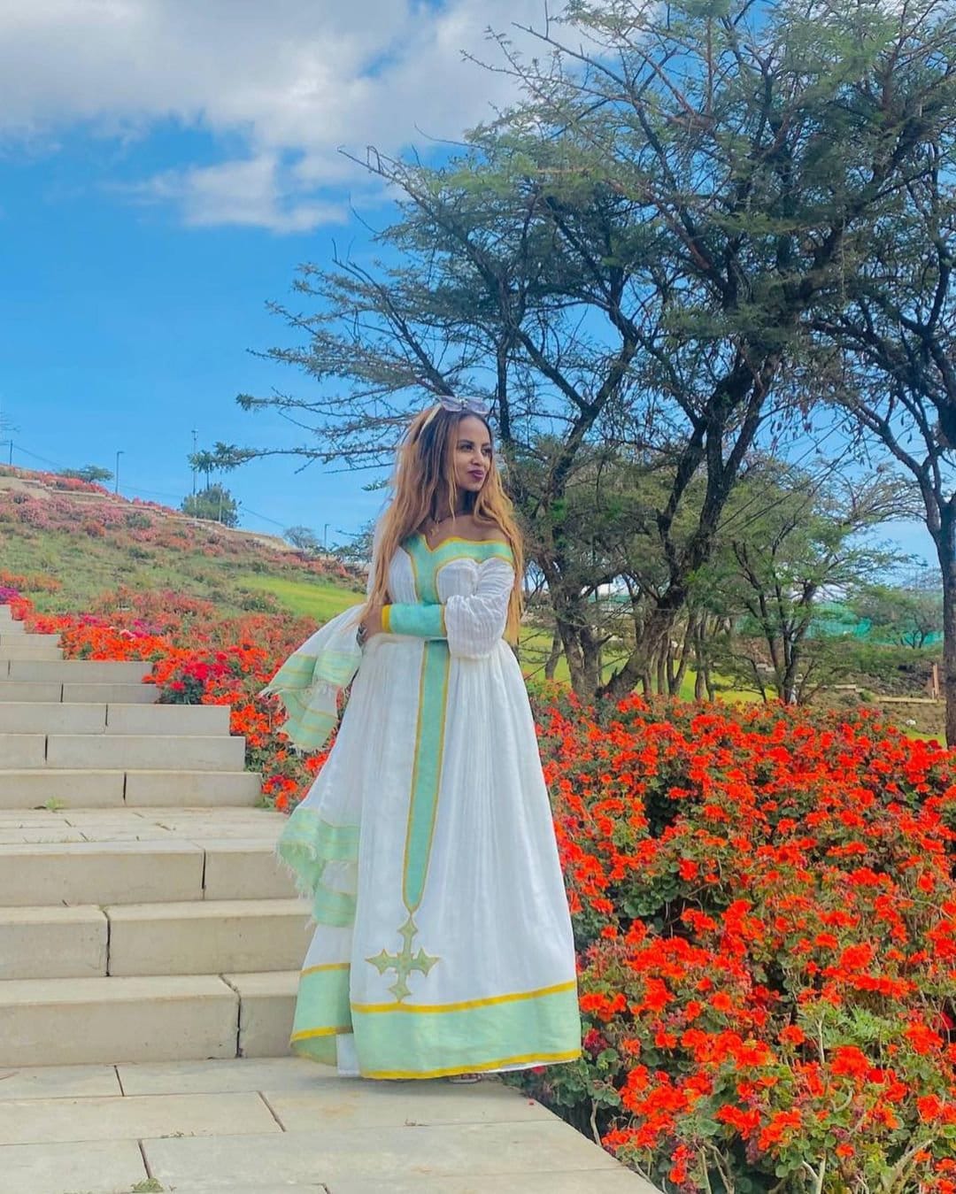 Effortlessly Stylish Habesha Dress