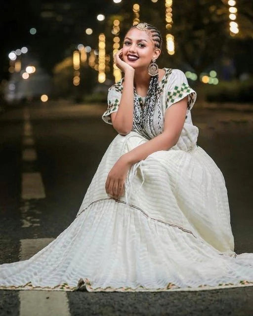 Simple Habesha Dress, Habesha Attire, Women's Style, Habesha Kemis