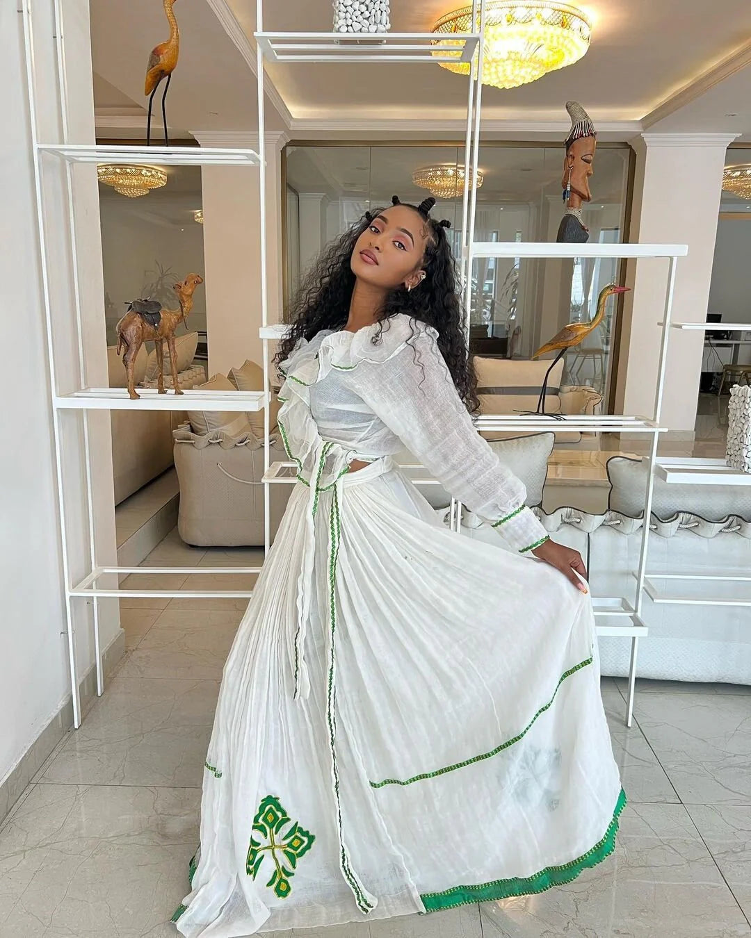 Modern Habesha Dress, Habesha Attire, Women's Style, Habesha Kemis