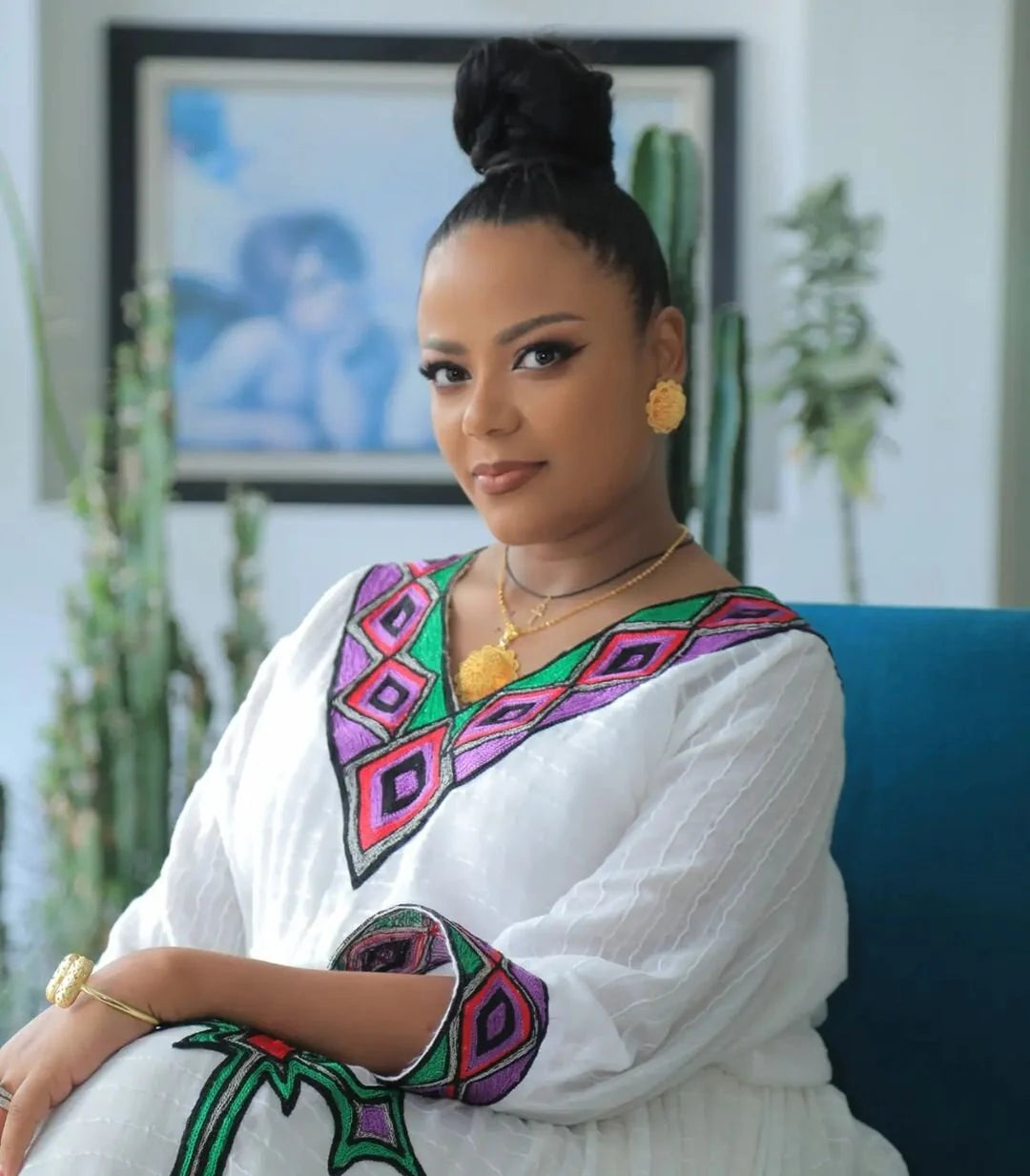 Modern Dress, Habesha Attire, Beautiful Gown, Women's Fashion, Habesha Kemis