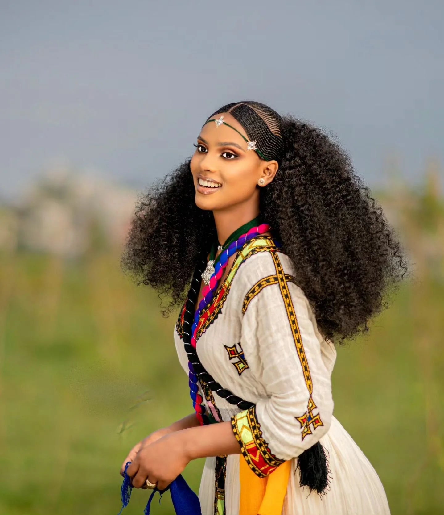 Gorgeous Ashenda Attire, Cultural Habesha Garb
