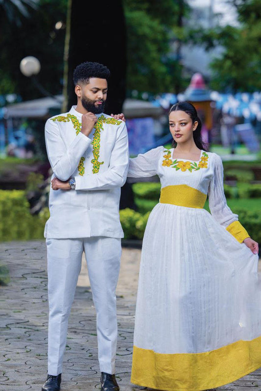 Timeless Elegance A Modern Take on Habesha Fashion