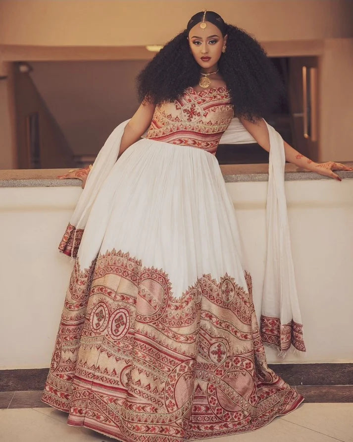 Stunning Habesha Dress A Reflection of Ethiopian Elegance