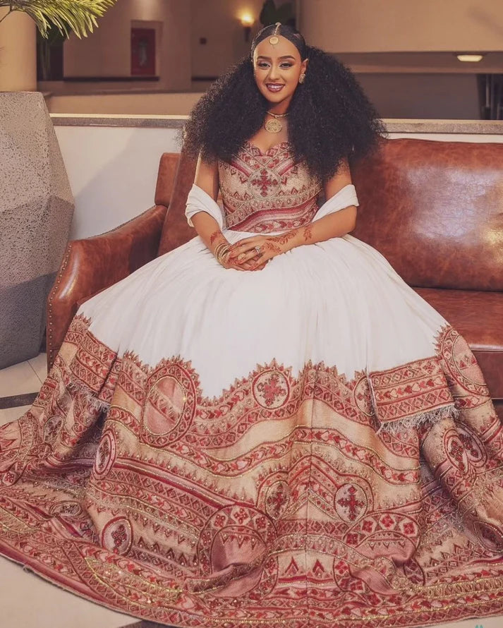 Stunning Habesha Dress A Reflection of Ethiopian Elegance