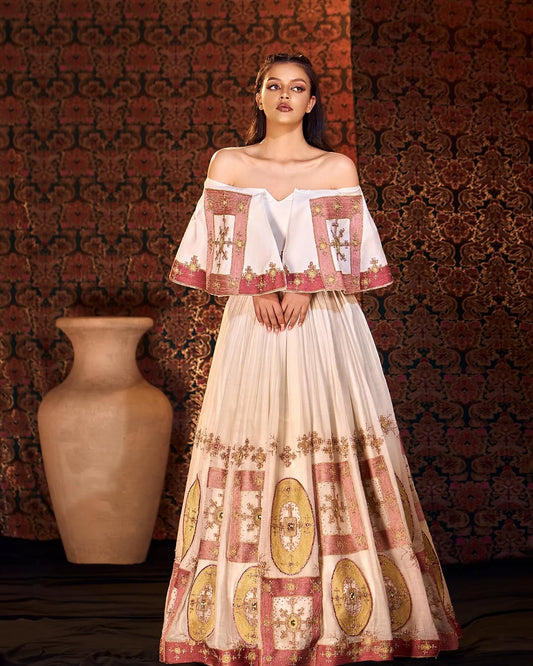 Contemporary Elegance A Modern Twist on Habesha Fashion