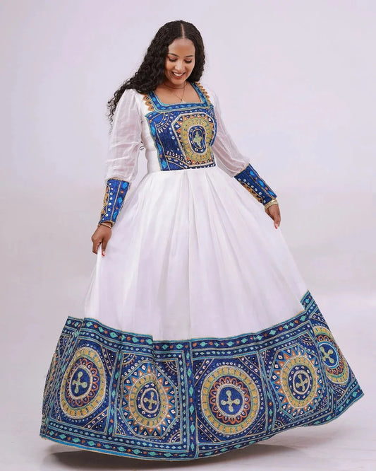 Exquisite Harmony Celebrating Culture in Habesha Gowns