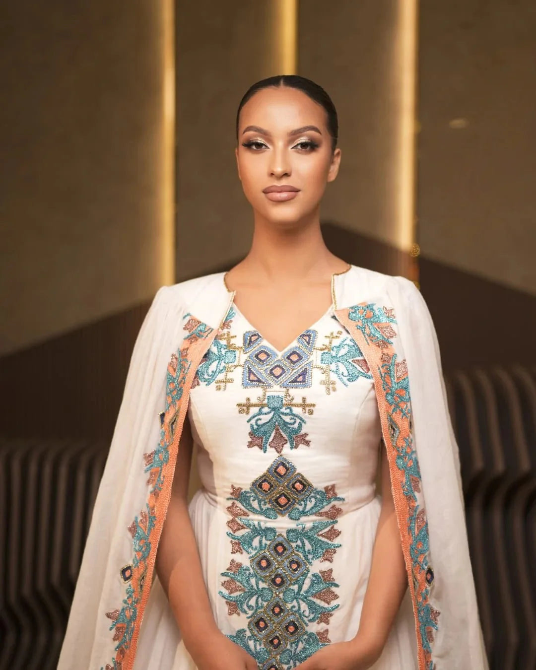 Stunning Habesha Dress with Intricate Details