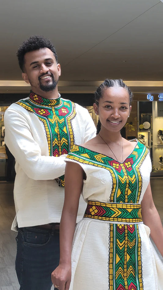 Habesha Couples' Outfit.