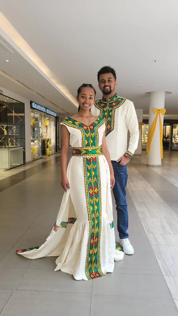 Habesha Couples' Outfit.