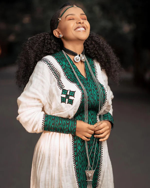 Green Fetil Harmony: Habesha Couples' Cultural Ensemble.