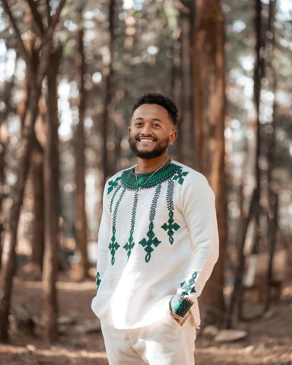 Green Fetil Harmony: Habesha Couples' Cultural Ensemble.