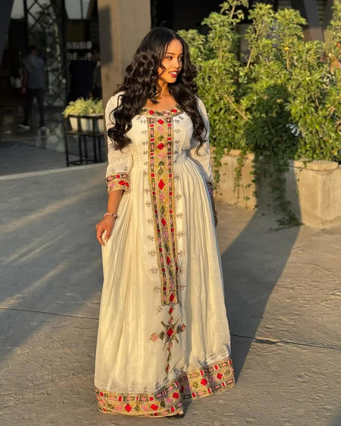 Gorgeous Colorful Ethiopian Dress