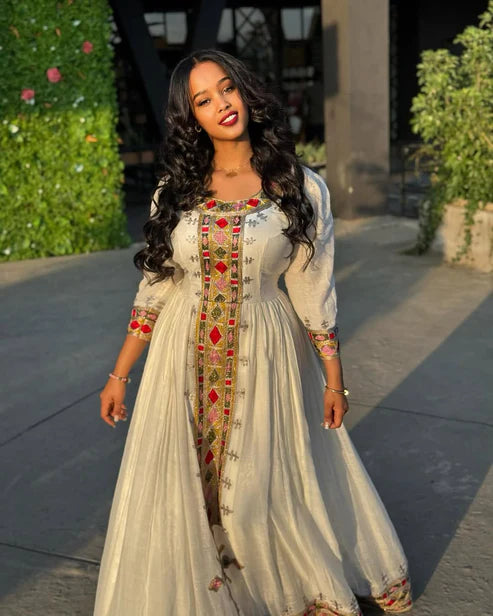 Gorgeous Colorful Ethiopian Dress