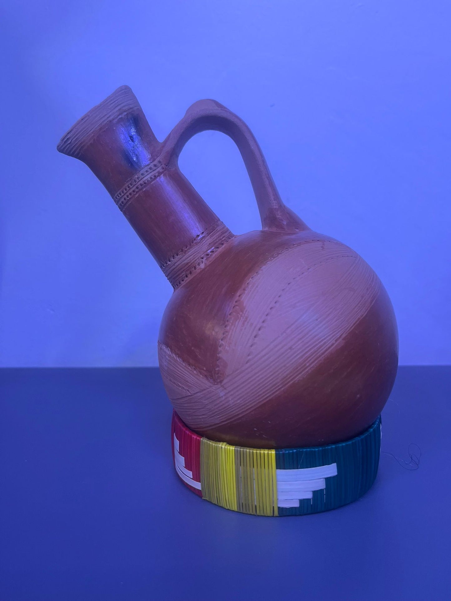 Ethiopian _Eritrean Traditional Coffee Pot (Jebena